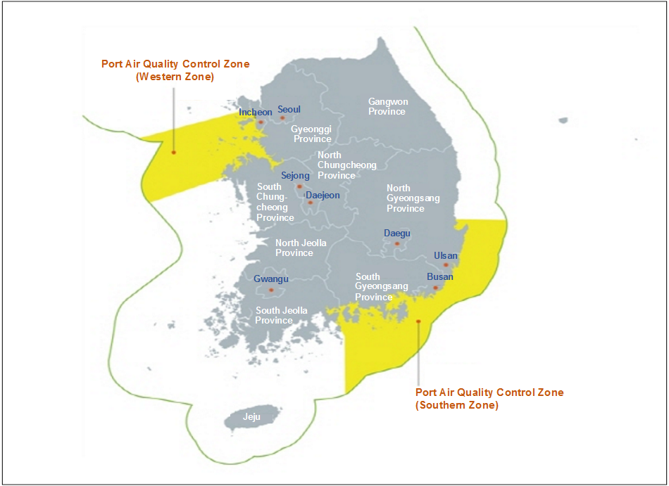 South Korea Establishes an Emission Control Area for ShipsNRDC